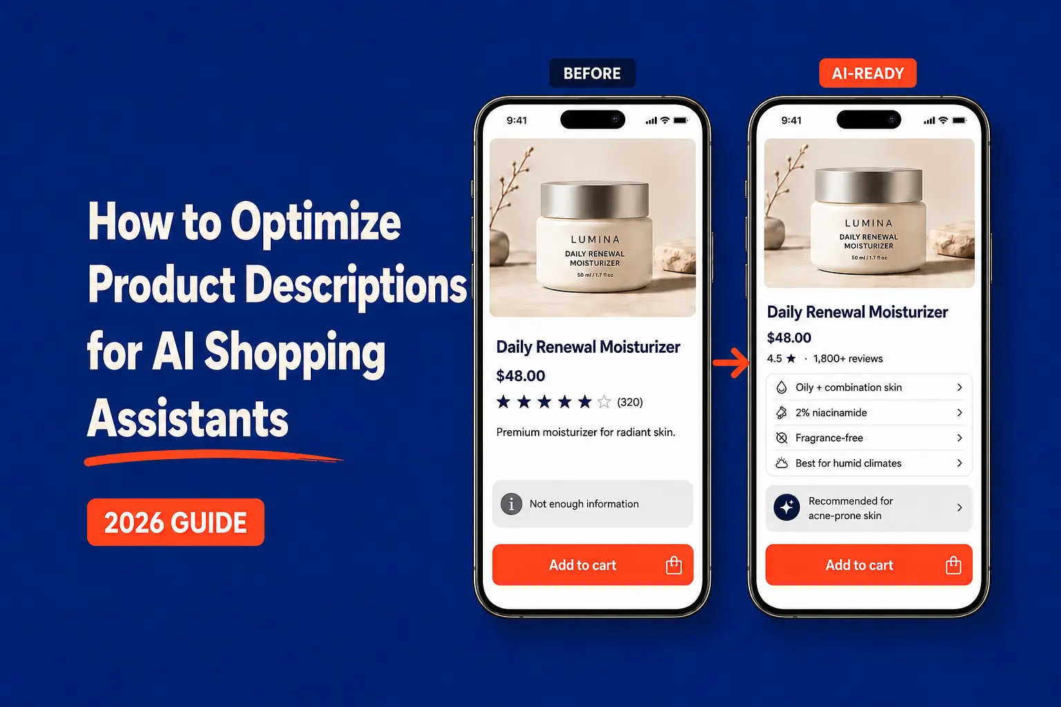 How to Optimize Product Descriptions for AI Shopping Assistants (2026)