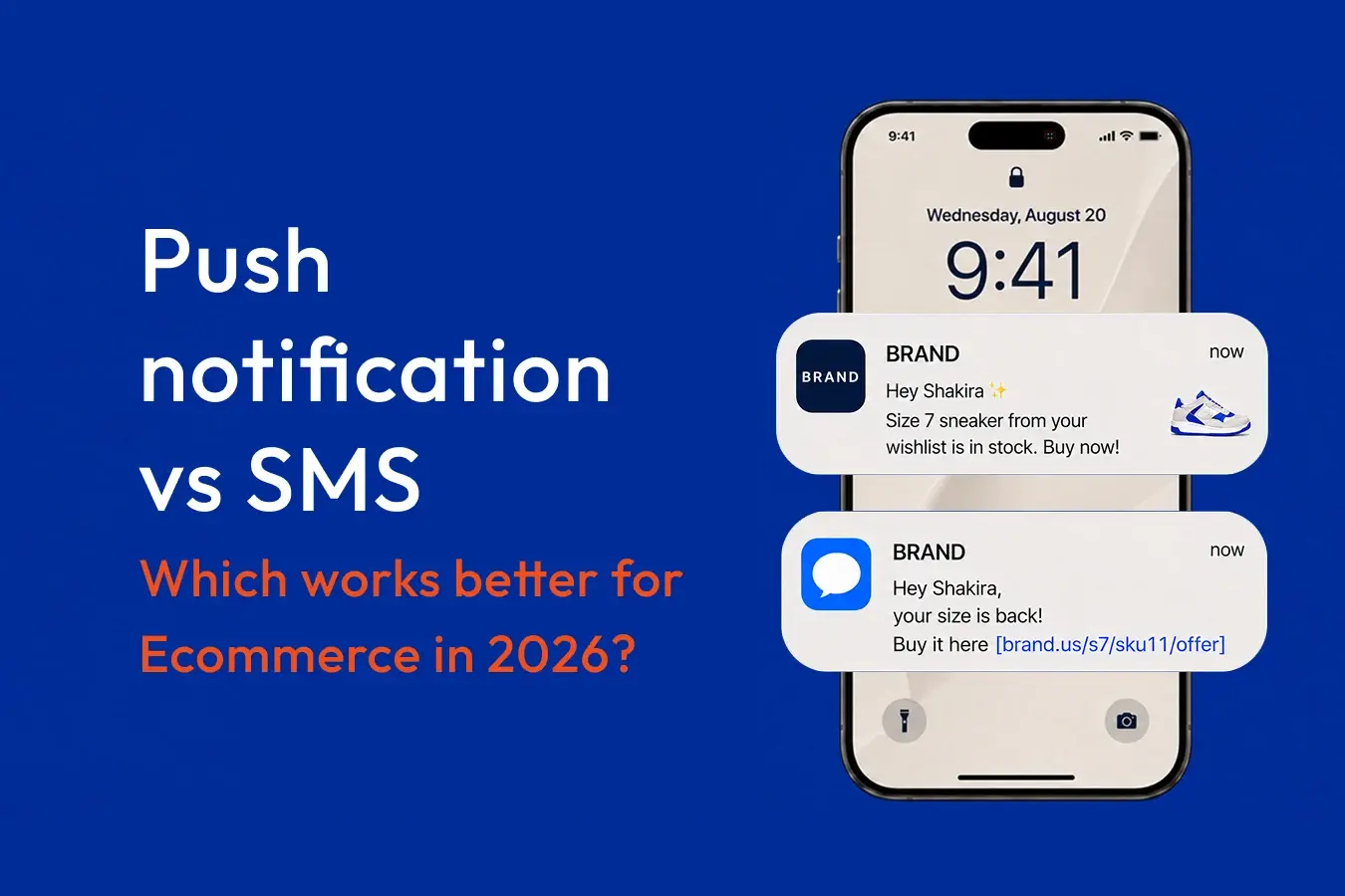 Push Notifications vs SMS: Which Wins for Ecommerce?