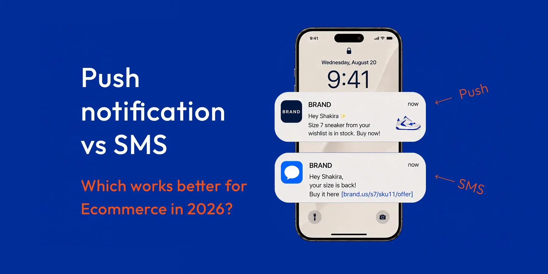 Push Notifications vs SMS: Which Wins for Ecommerce?