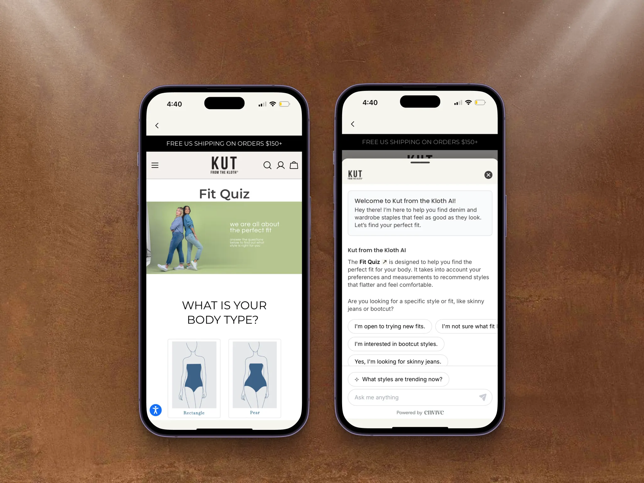 Kut from the Kloth mobile app 