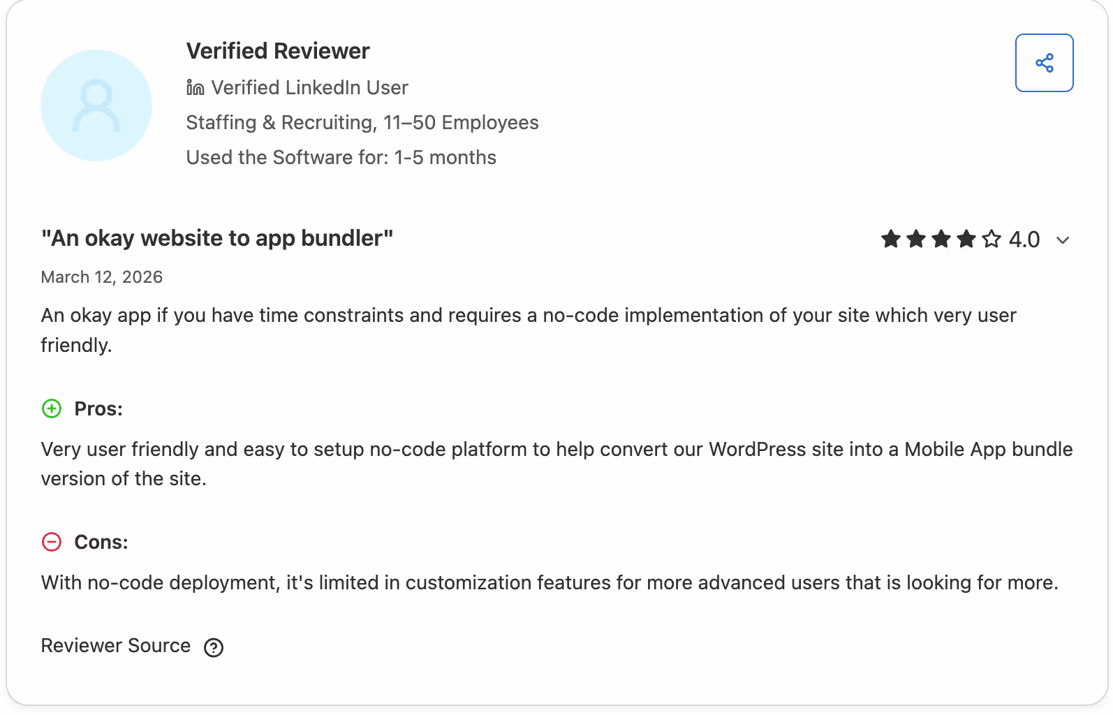 AppMySite review
