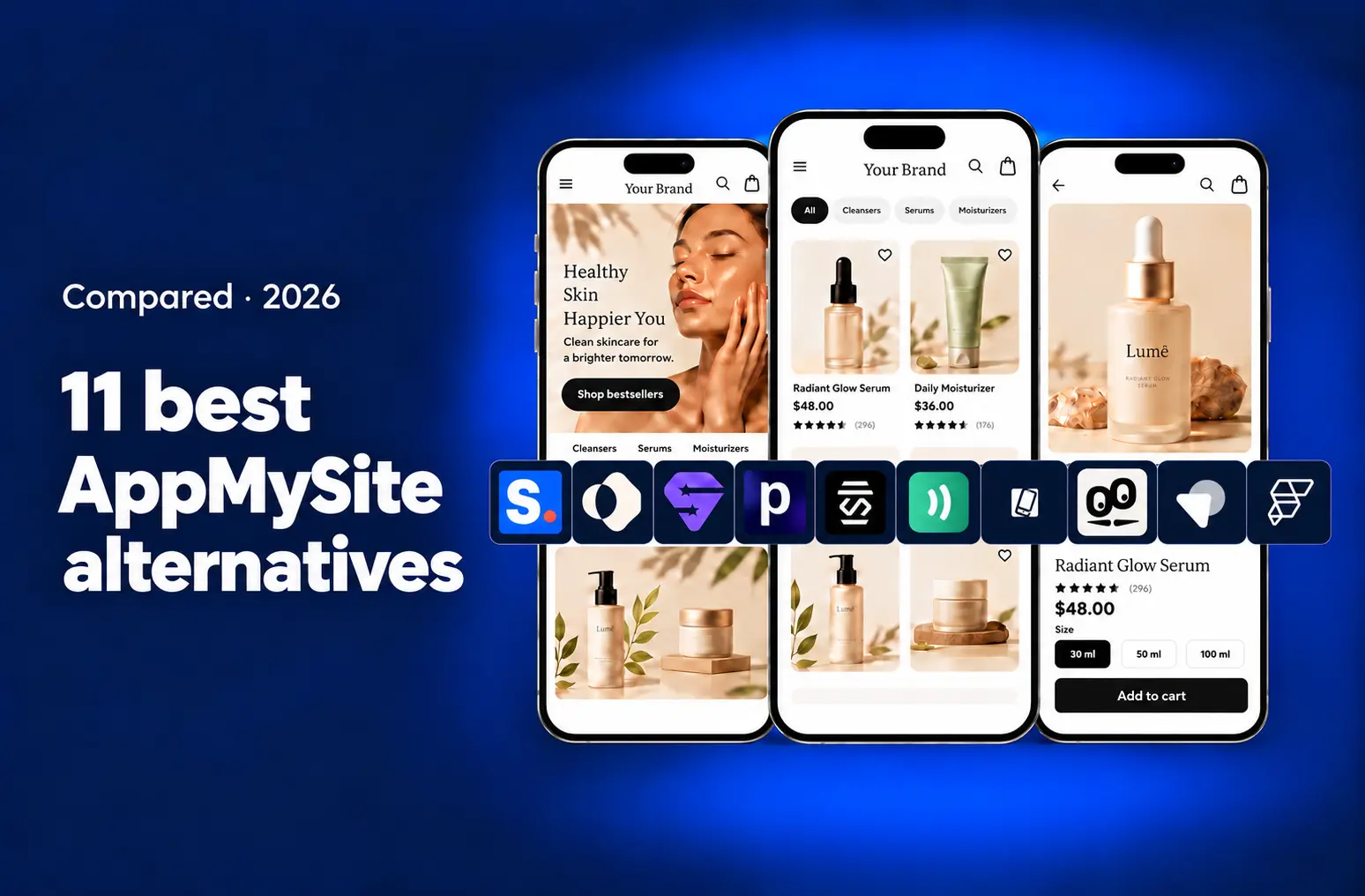 11 Best AppMySite Alternatives in 2026