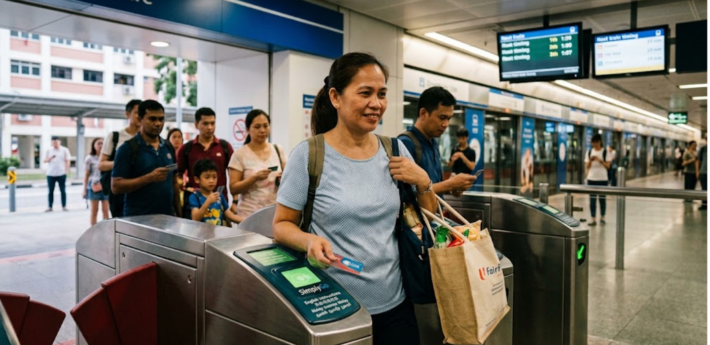 How to Manage MRT (EZ-Link) Cards for Your Helper in Singapore