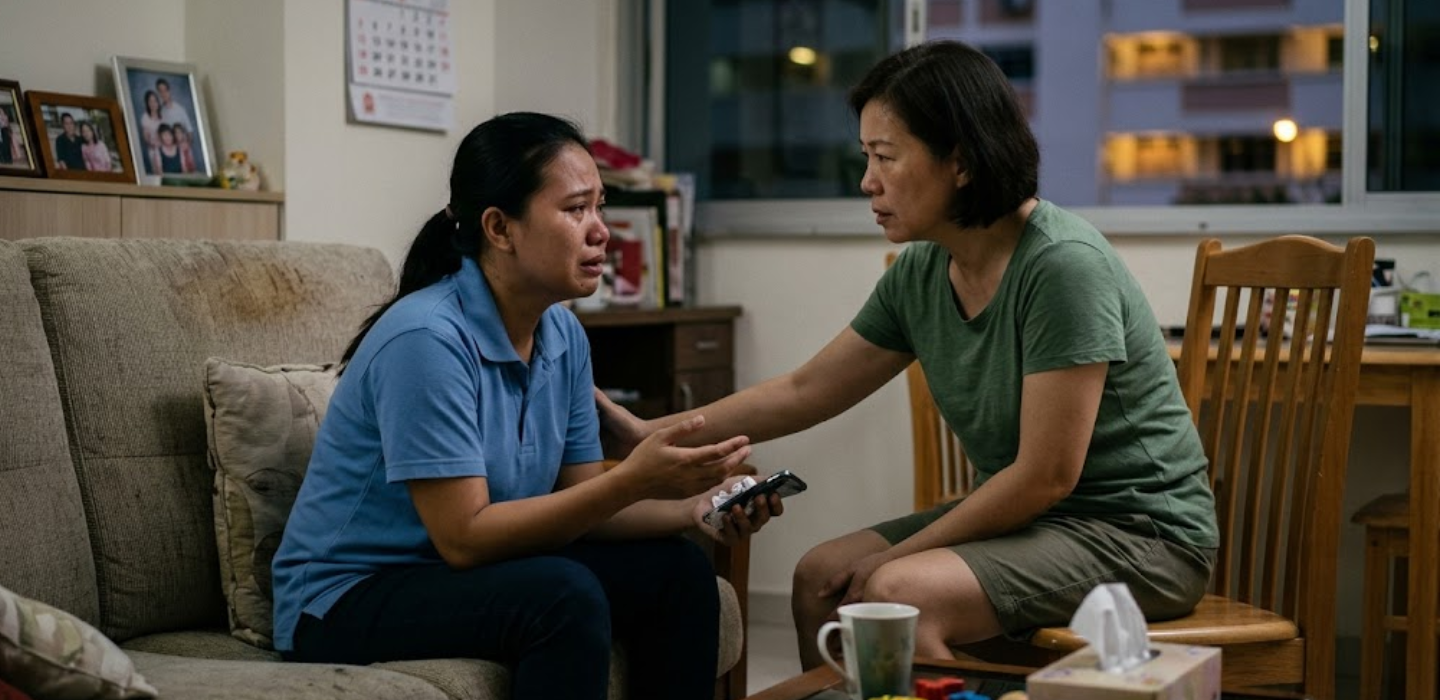 What to Do If Your Helper Wants to Go Home: A Guide for Employers in Singapore