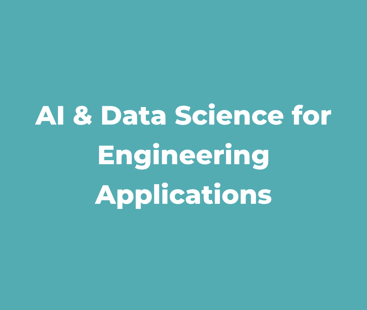 Faculty Development Programme on AI & Data Science