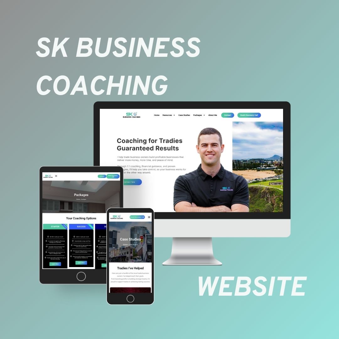Responsive small business website design Wollongong delivering fast loading, clean design, and strong search rankings.