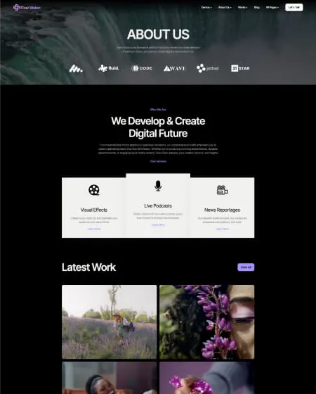 Page screen