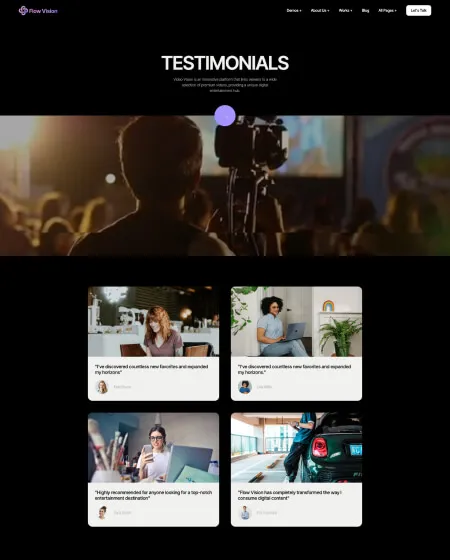 Page screen