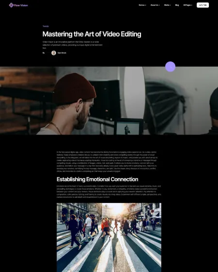 Page screen