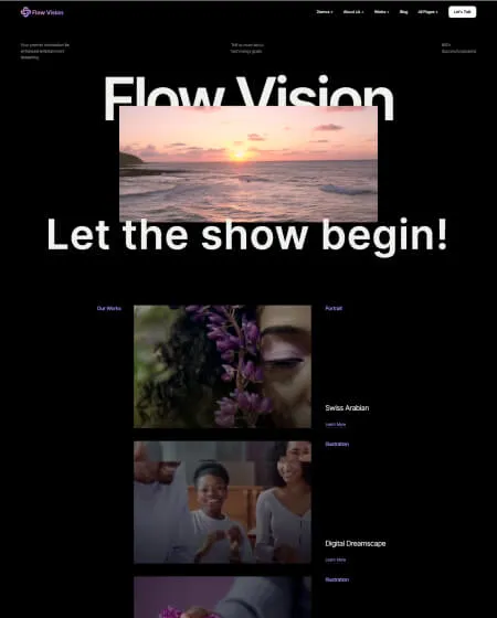 Page screen