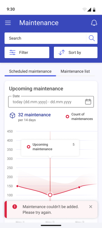 Responsive version with error