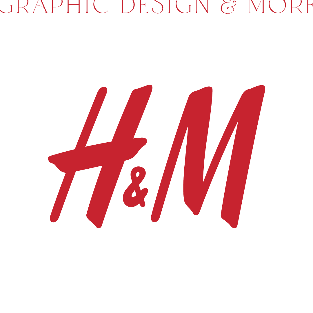 Graphic design images for different brands as a gif