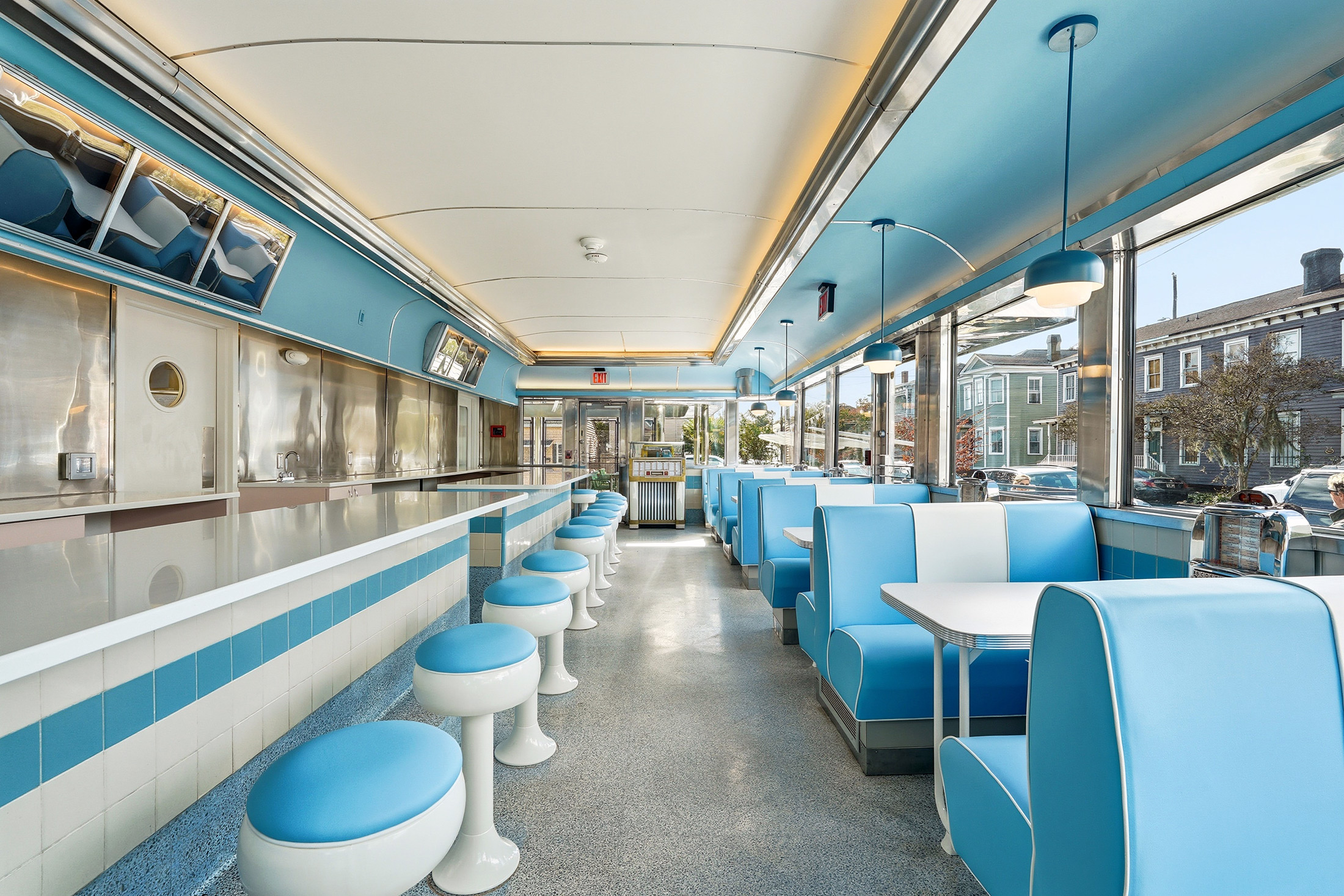 Savannah’s Iconic Stainless Steel Diner Is Back