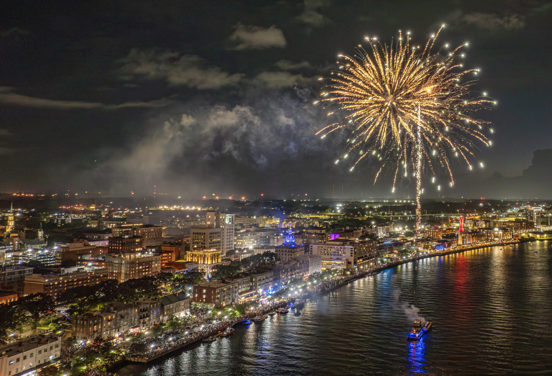 Where to Watch Savannah’s Fourth of July Fireworks