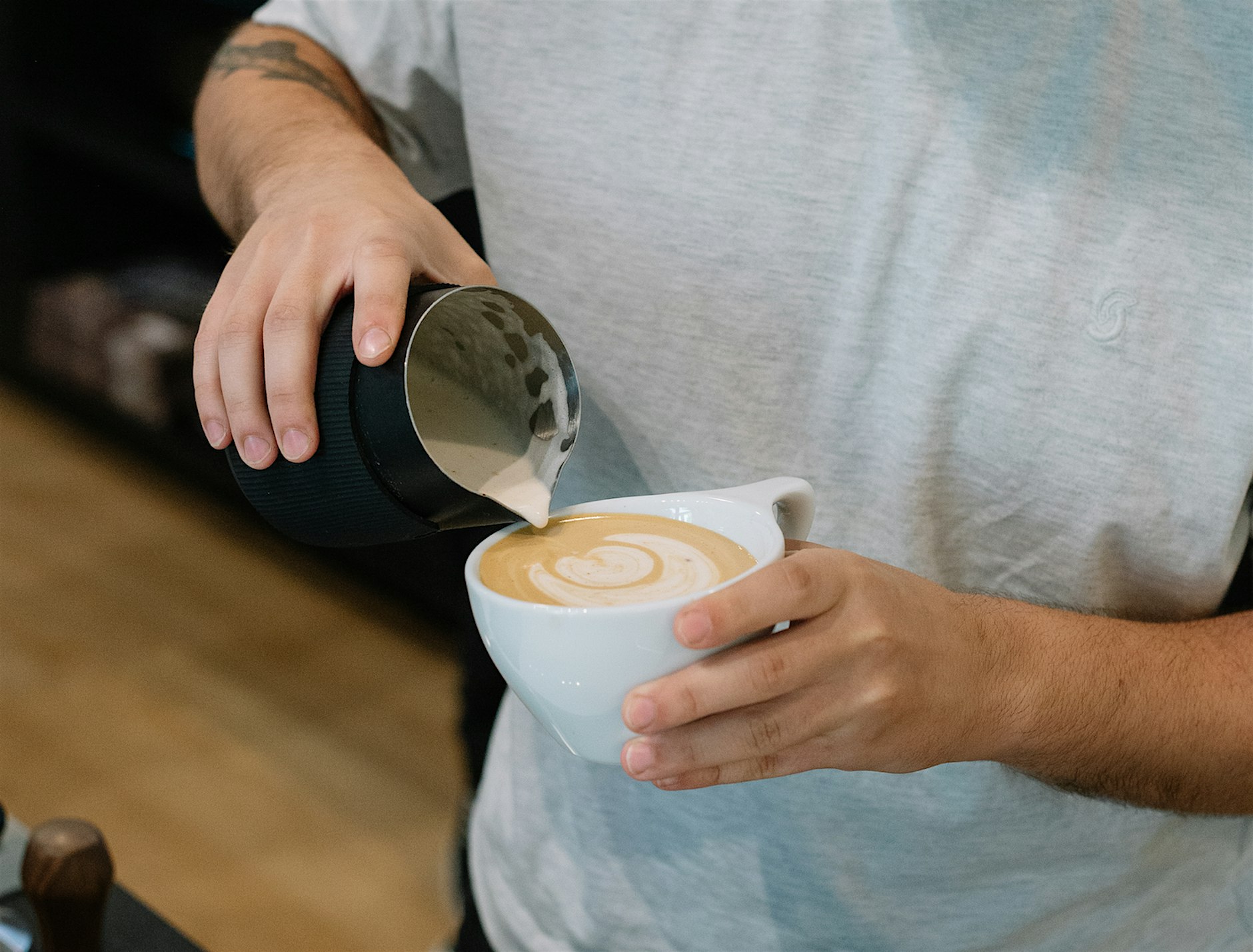 Private Latte Art Class at Origin Coffee Bar