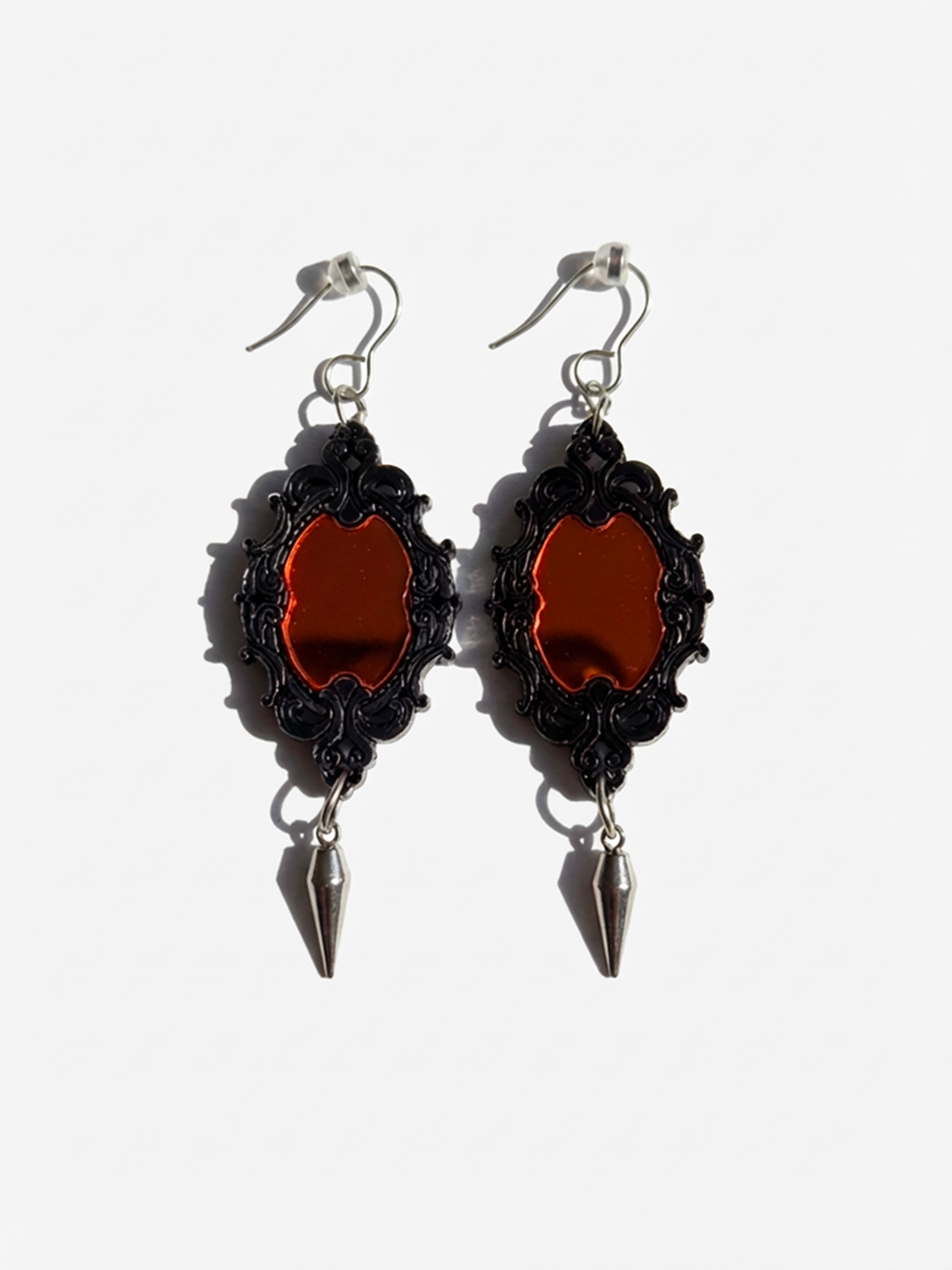 Black Mirror Earrings