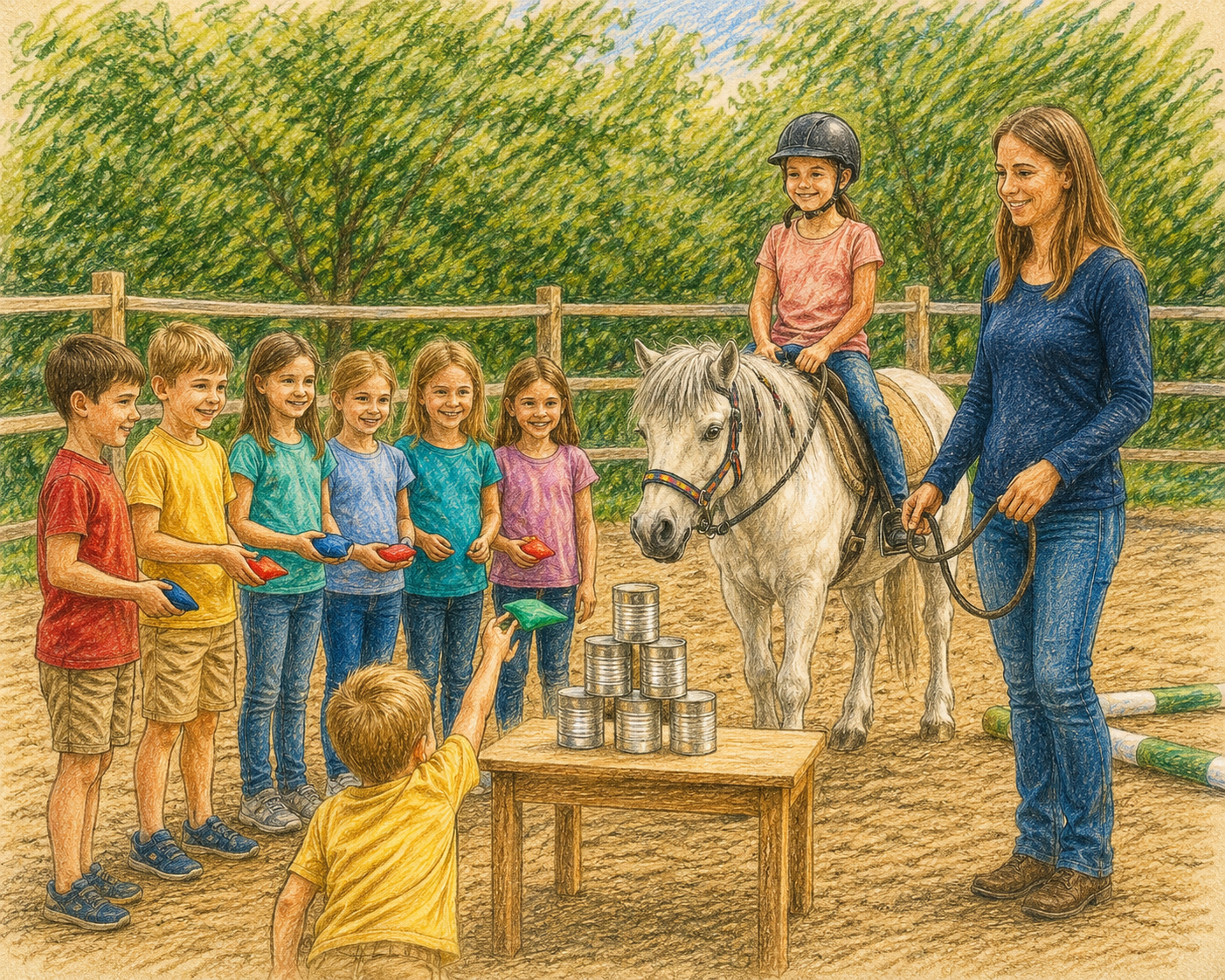Kindergeburtstag - Ponybande