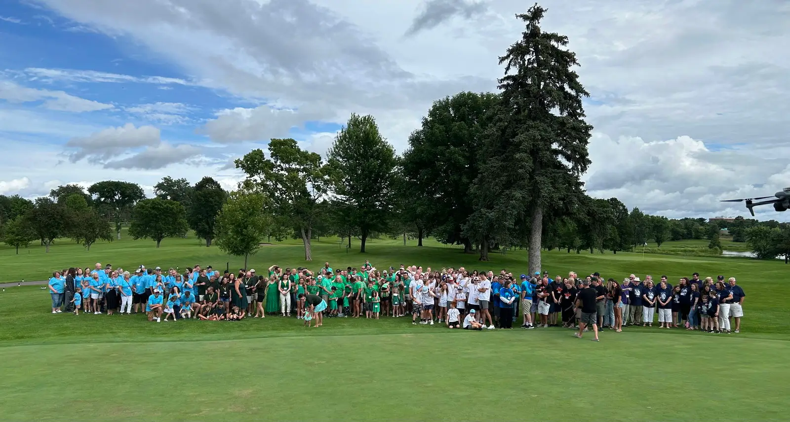 A group photo from a family reunion