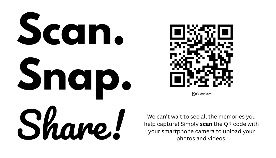 Scan Snap Share mini Canva QR Code template