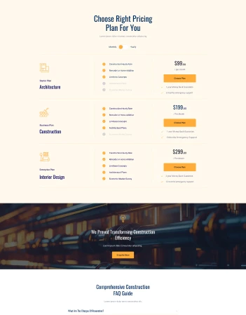 Pricing Page