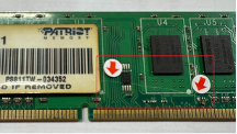 PCB board damaged or scratched