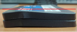 Physical damage on SSD housing