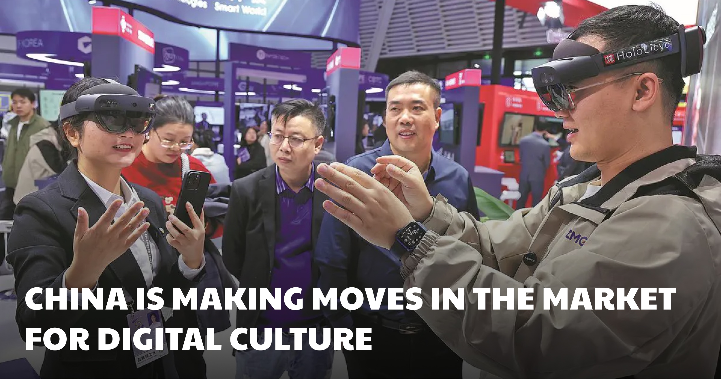 China is making moves in the market for digital culture.
