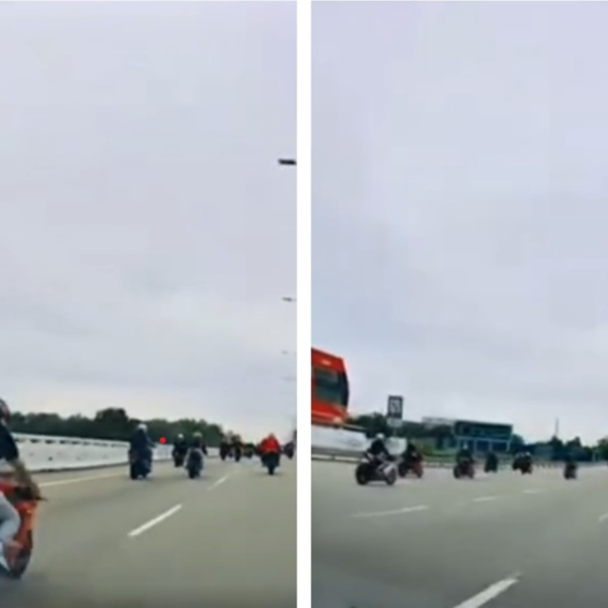 Reckless biker stunt on Second Penang Bridge caught on video; police launch investigation