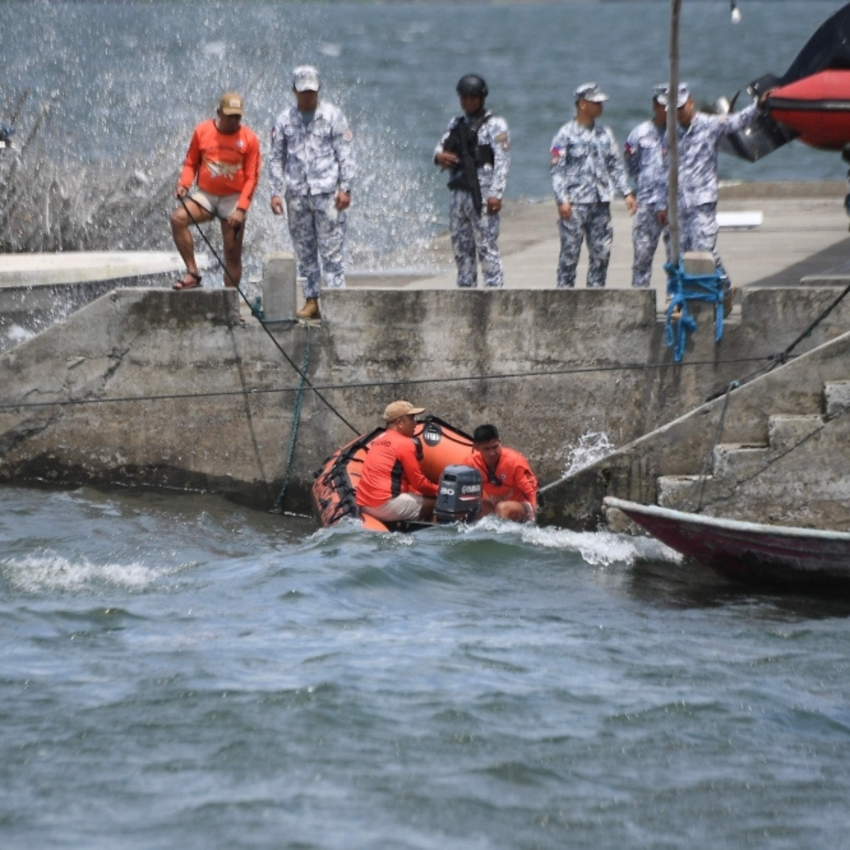 Philippines Searches Lake Taal for Bodies of Missing Cockfighters Allegedly Killed by Rogue Police Officers