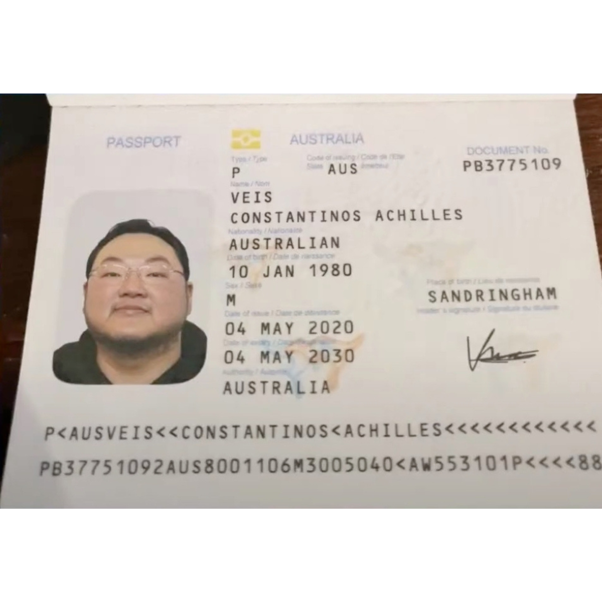Jho Low using a fake passport? Australian authorities say their investigators are examining every allegation.