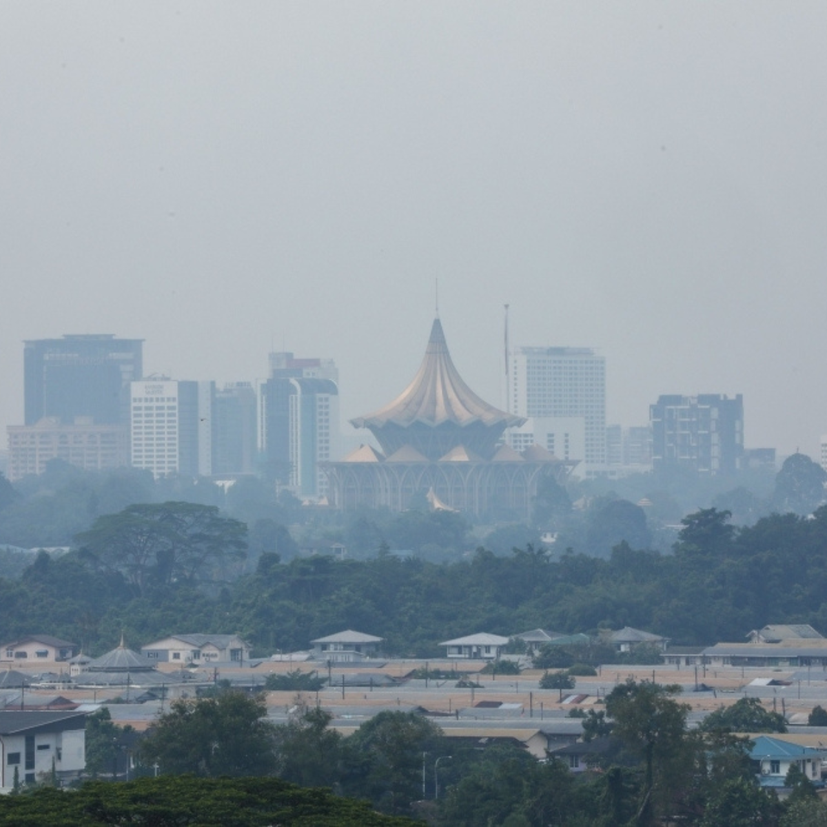 Kuching air quality worsens with API at 112, second highest in Malaysia after Johan Setia