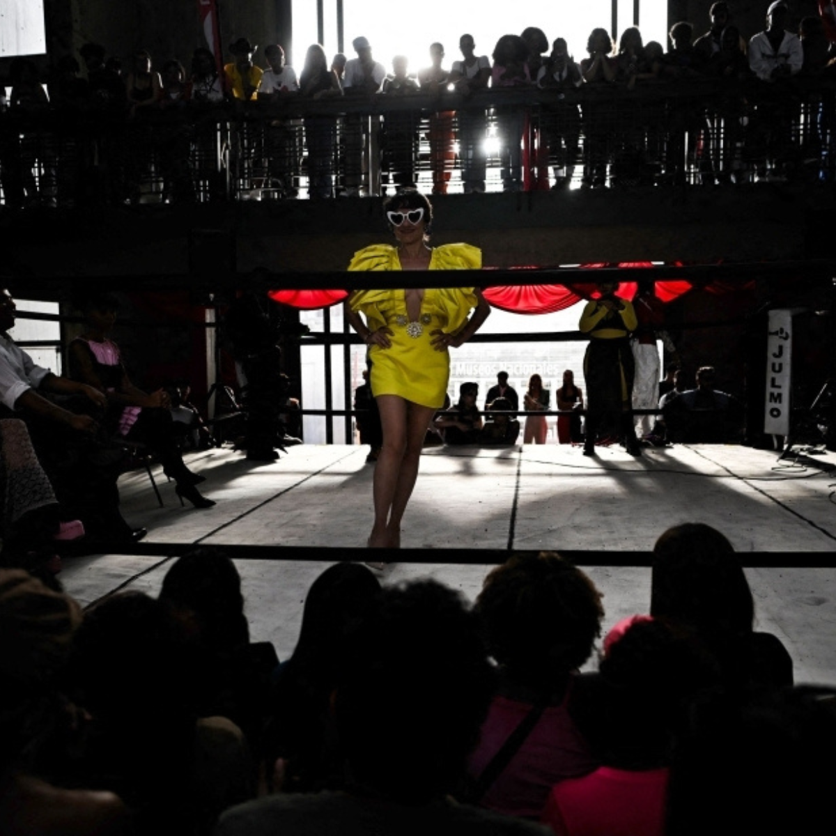 Venezuelan designers transform pre-owned clothing into cutting-edge fashion statements during a national competition.