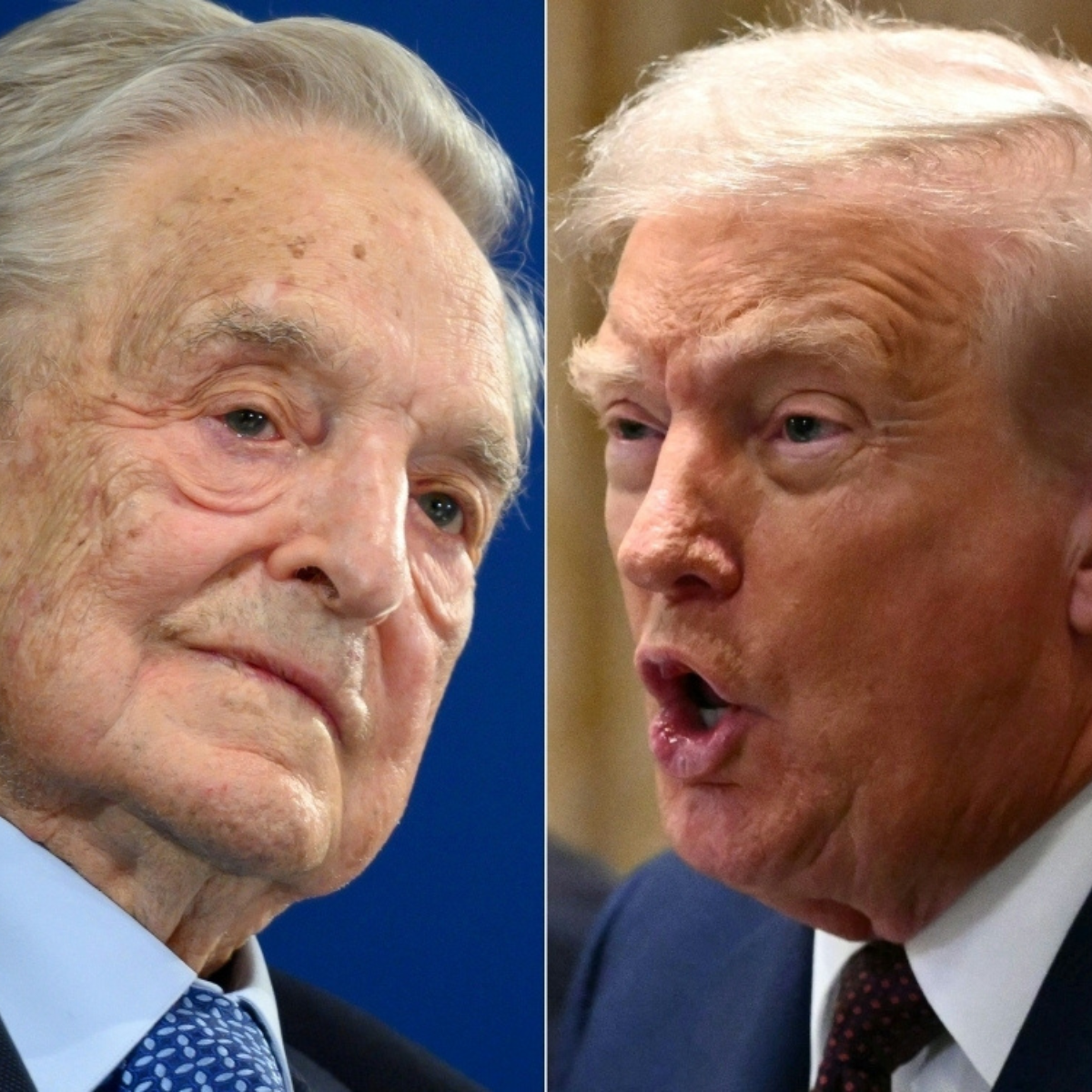 Trump urges criminal charges against billionaire Soros and his son over alleged protest funding claims