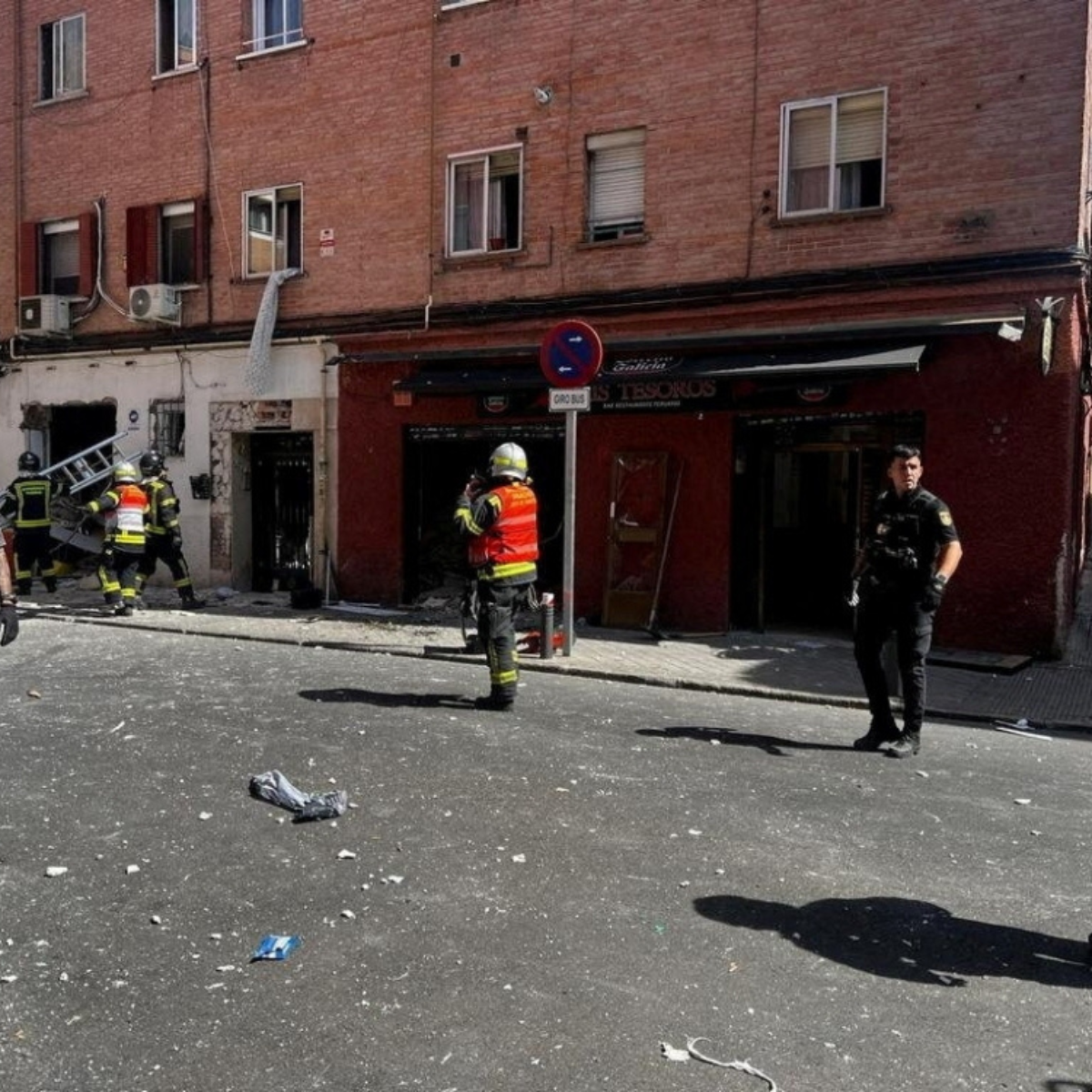 Madrid bar blast kills one, injures 25; gas leak suspected