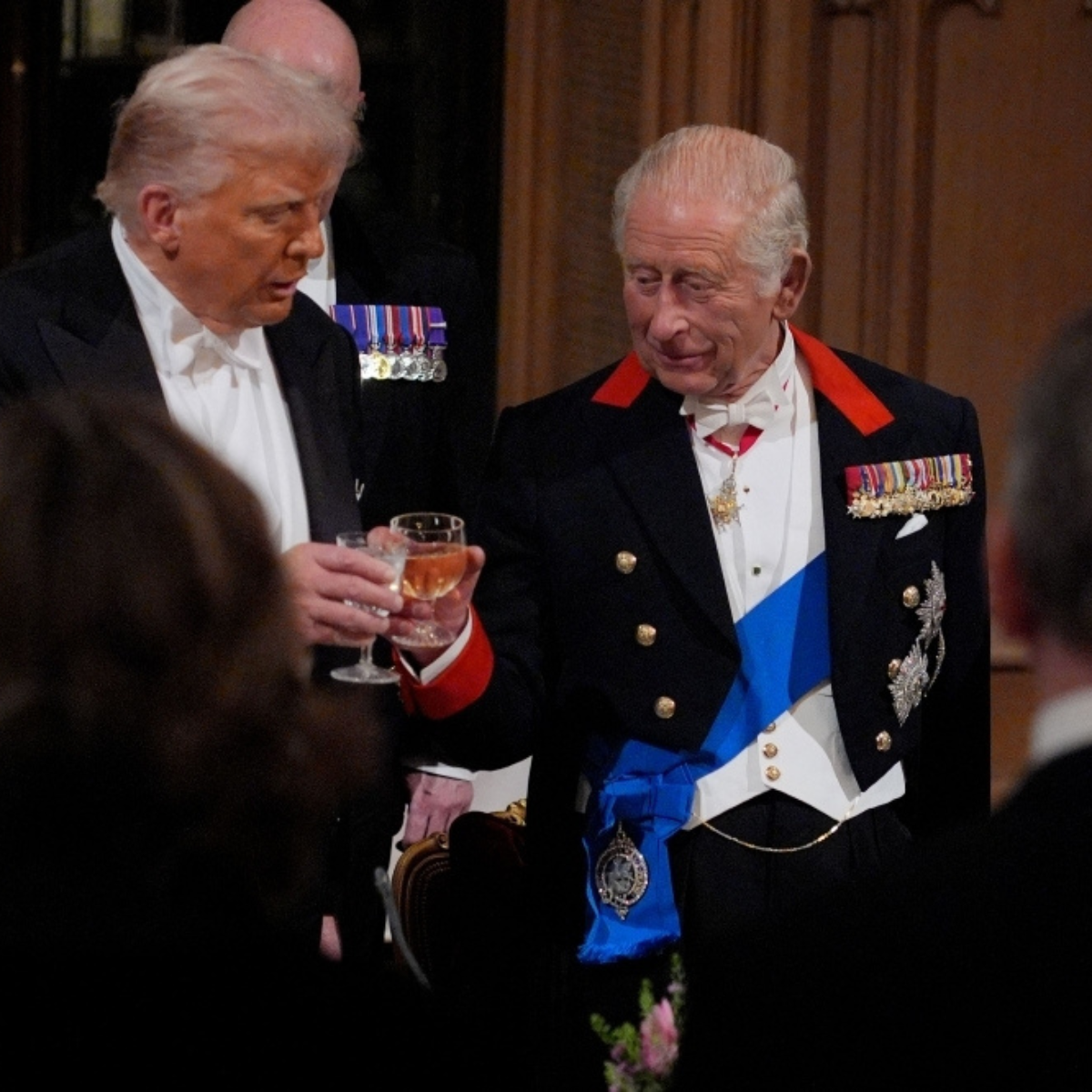 Lavish Windsor banquet for Trump overshadowed by awkward guest tied to Epstein-related legal dispute