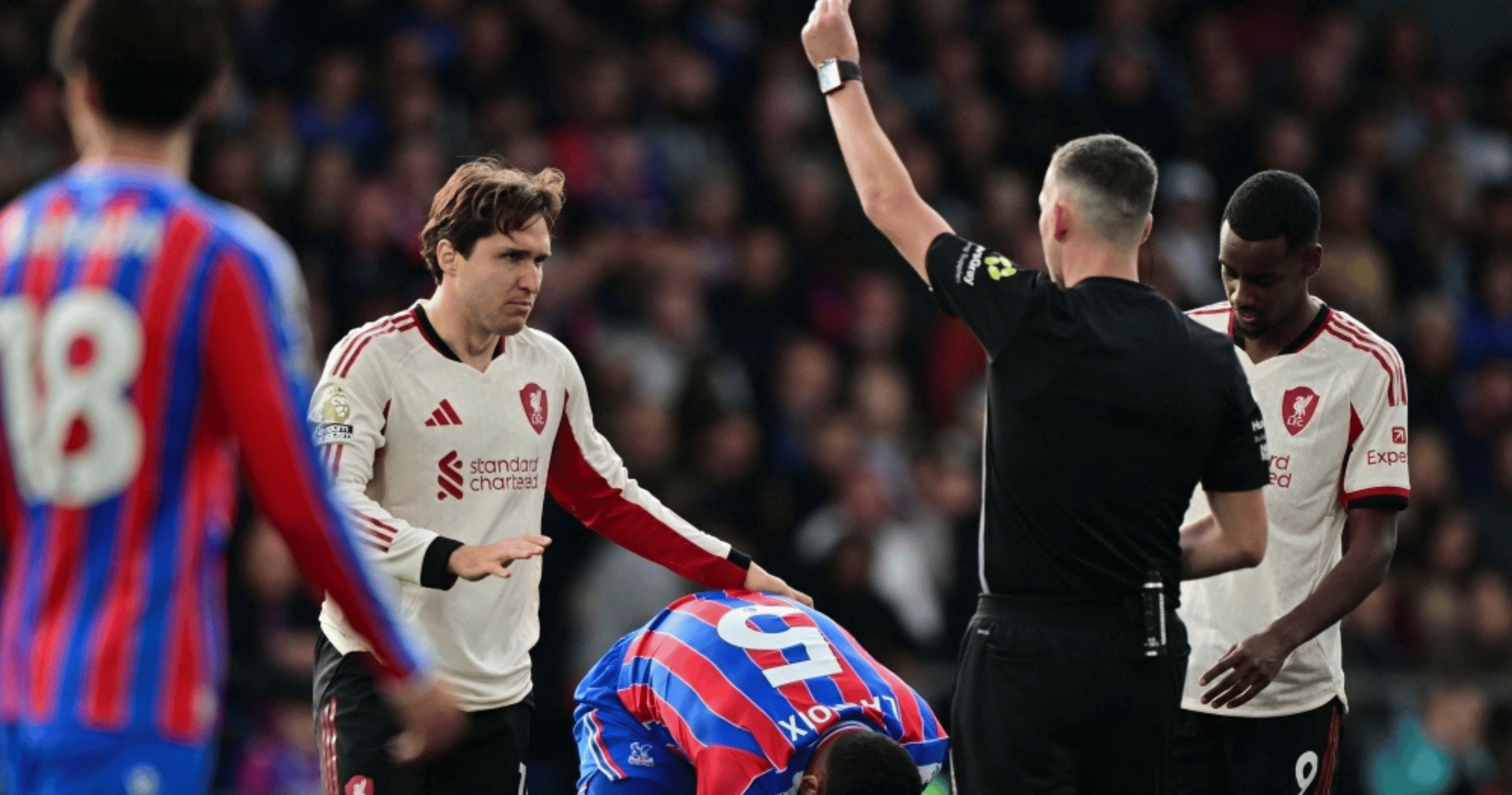 Liverpool’s flawless run halted in 2-1 defeat to Crystal Palace, United stumble against Brentford