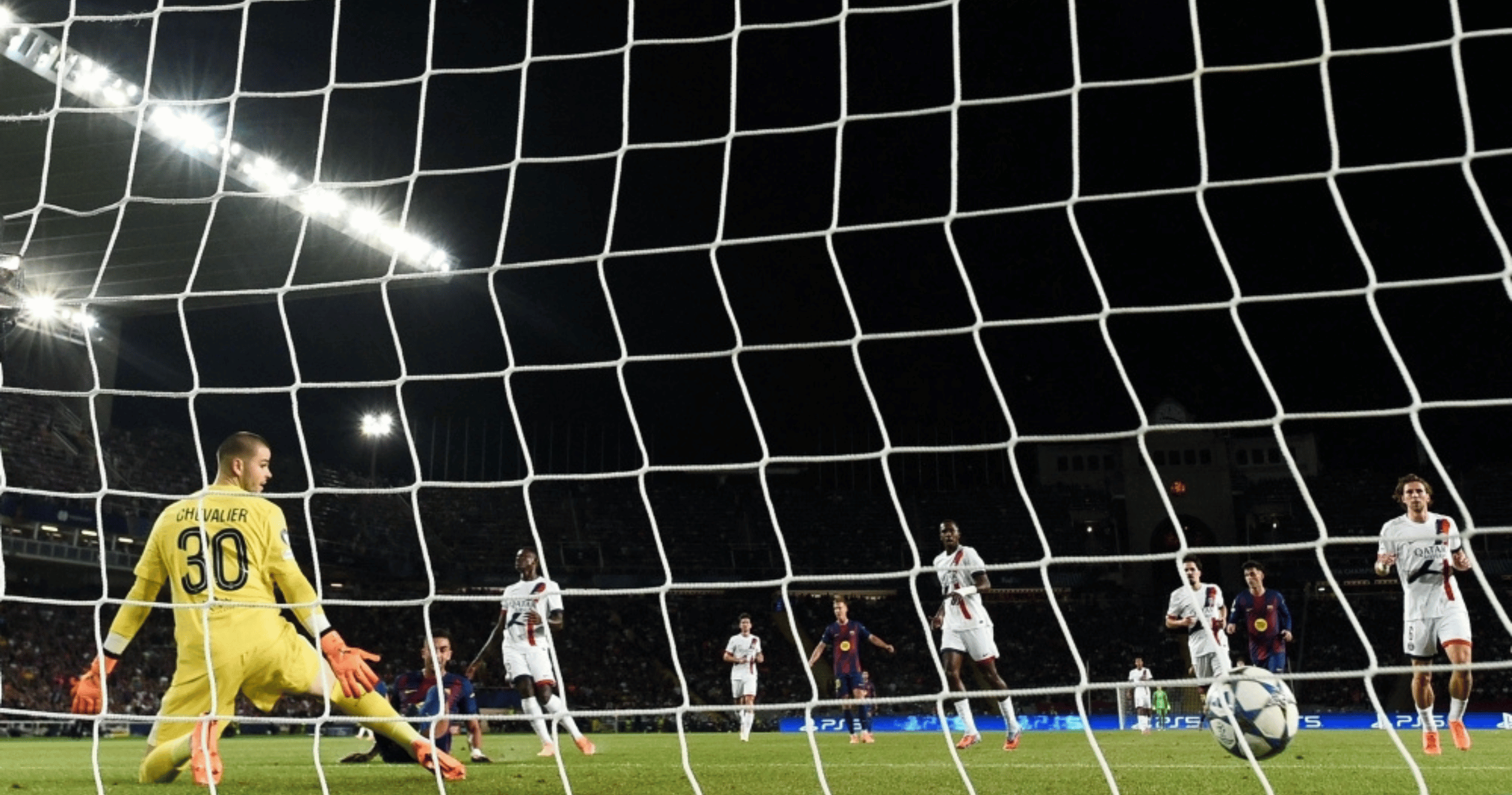 PSG shock Barcelona in Champions League, Man City held to draw by Monaco