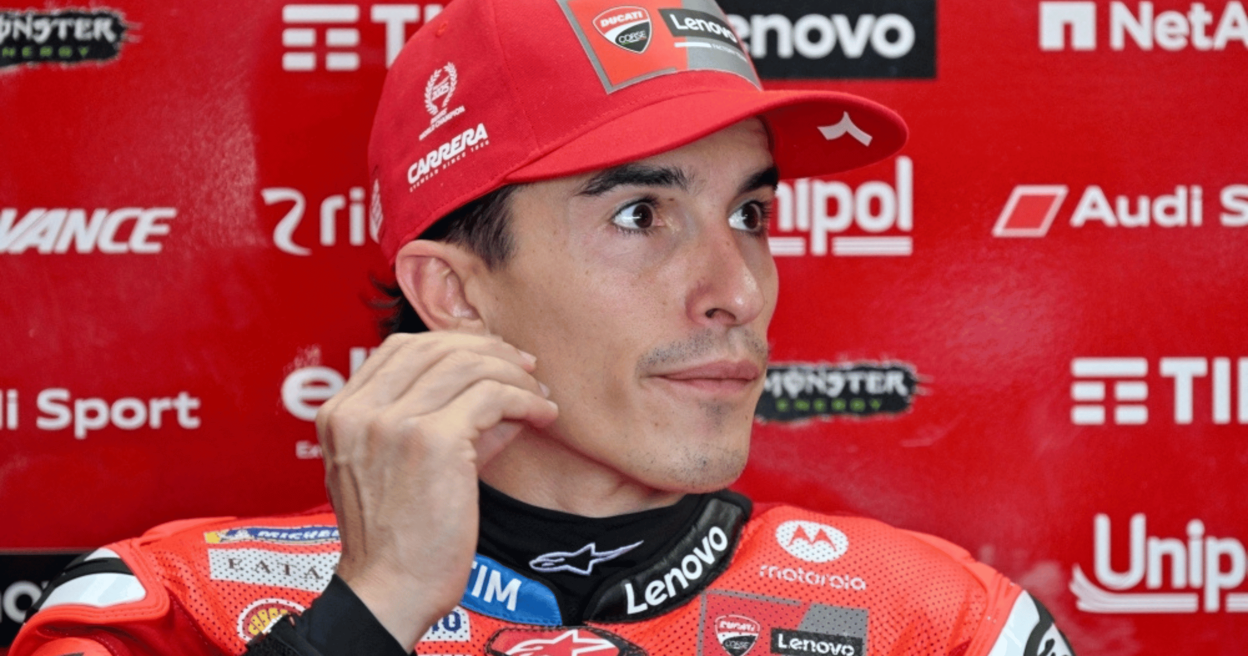 Marquez suspects “something is broken” after crash leaves world champion injured