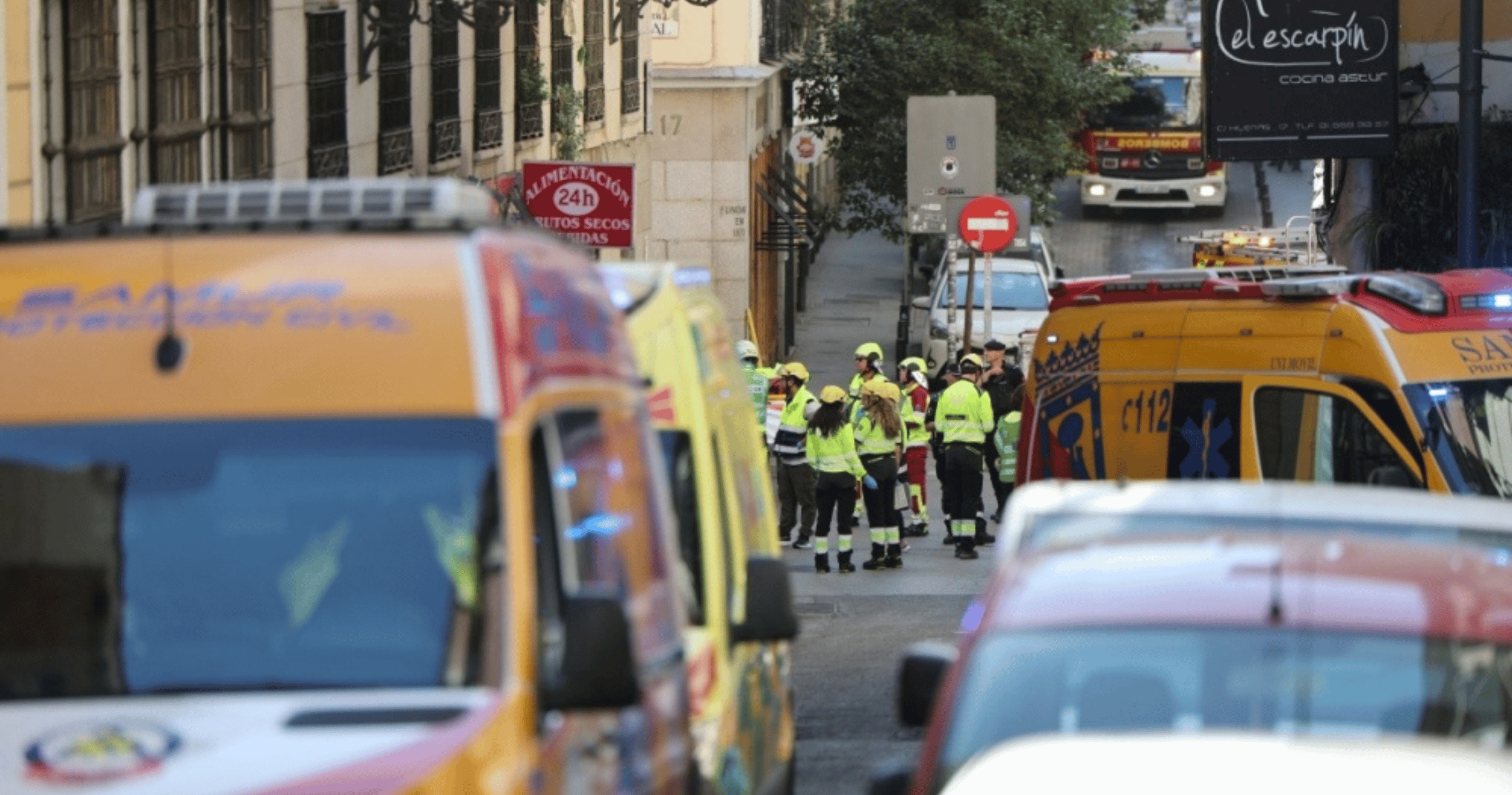 Two killed, two missing after hotel construction site collapse in central Madrid