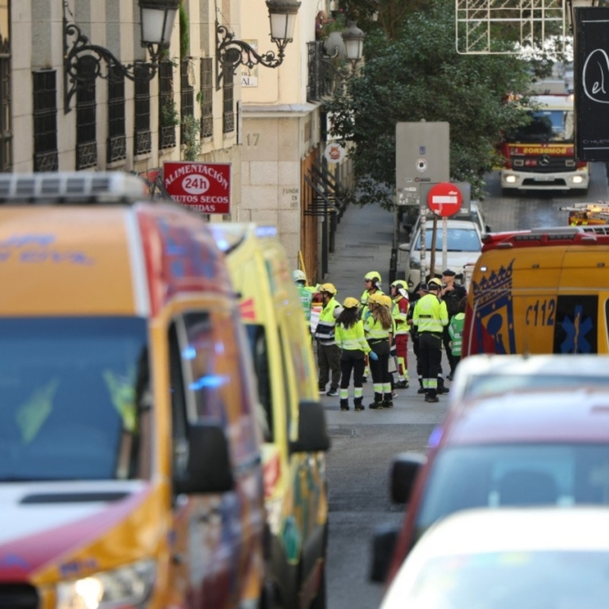 Two killed, two missing after hotel construction site collapse in central Madrid