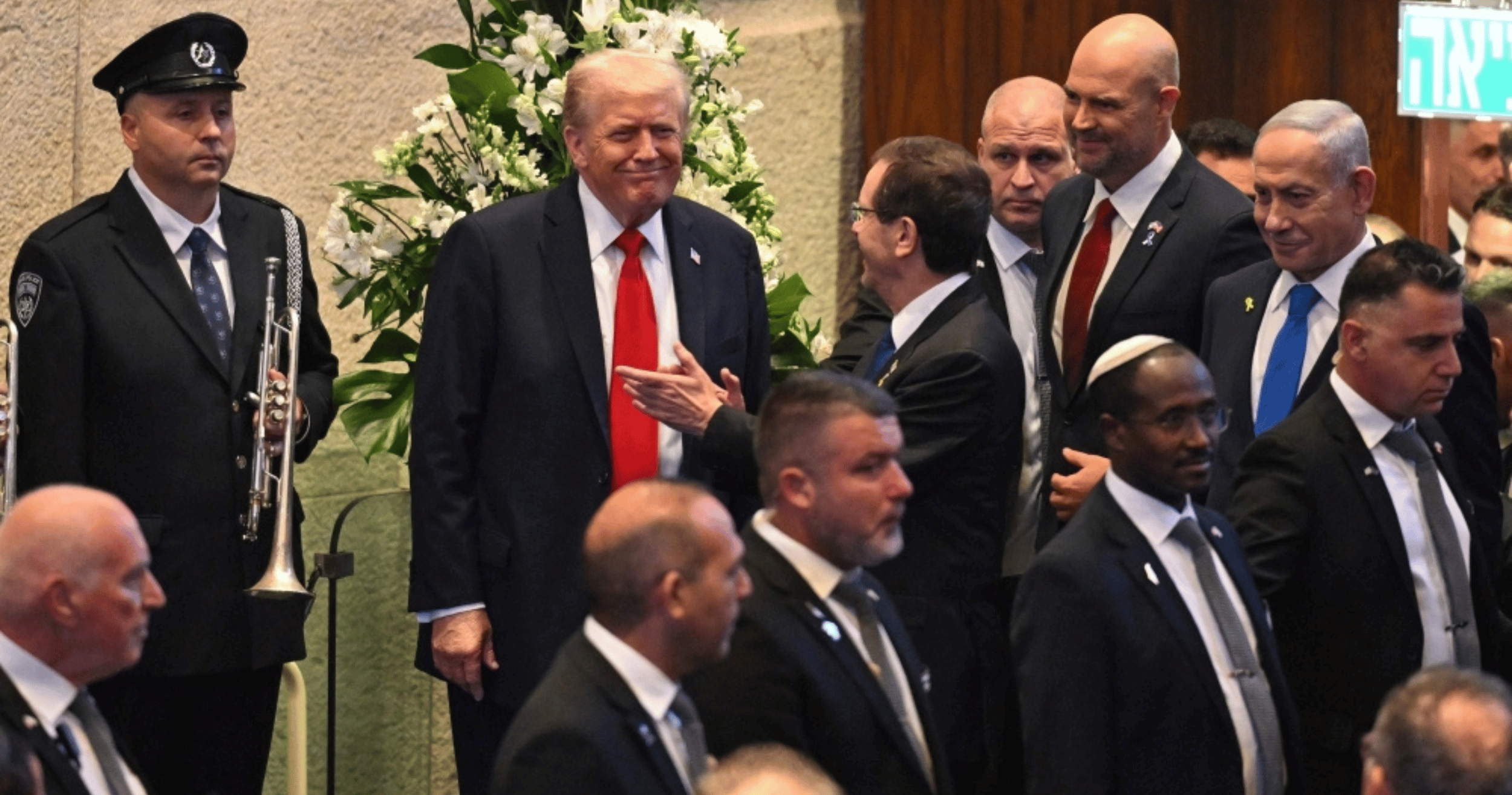 Trump praises Gaza ceasefire as marking a ‘new era for the Middle East’