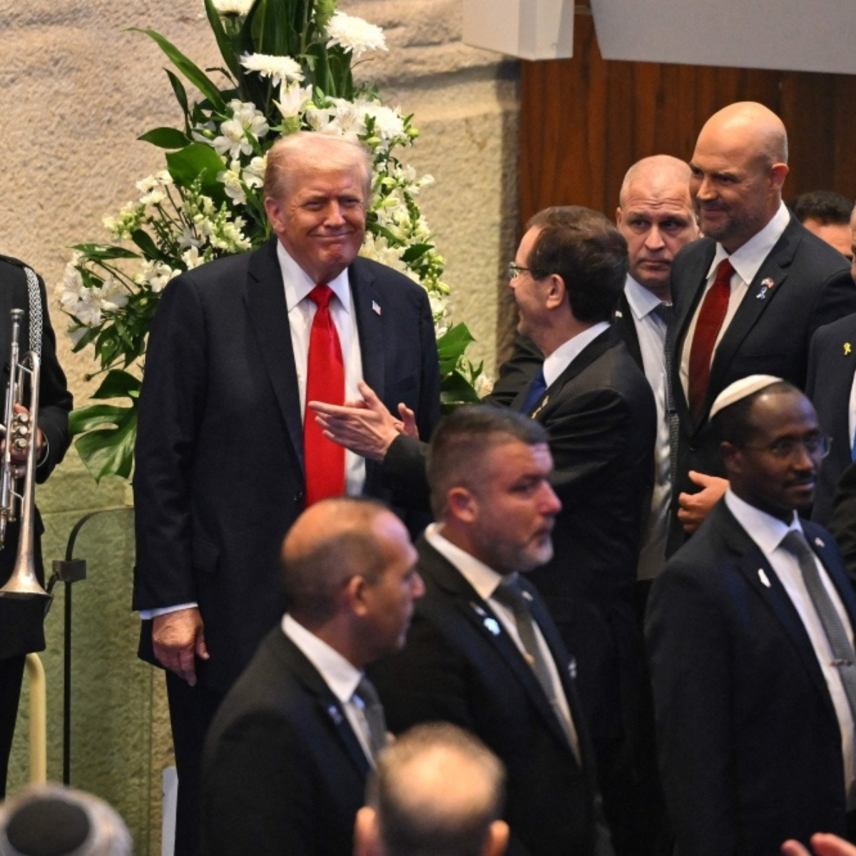 Trump praises Gaza ceasefire as marking a ‘new era for the Middle East’