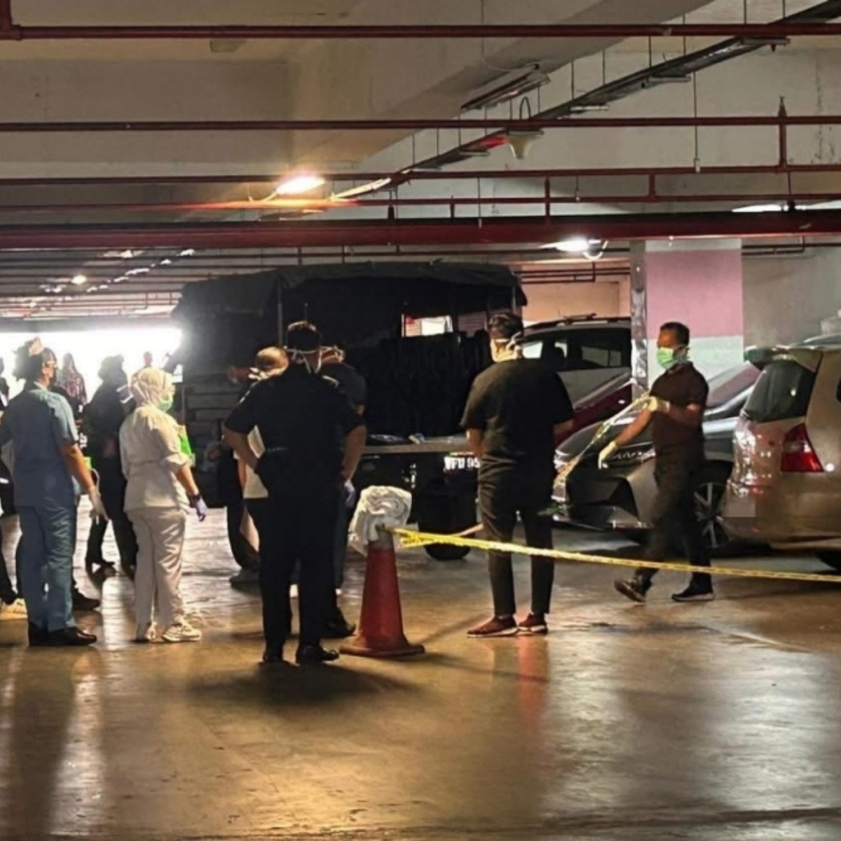 Body found in a Nissan at Kuching mall believed to be that of missing woman