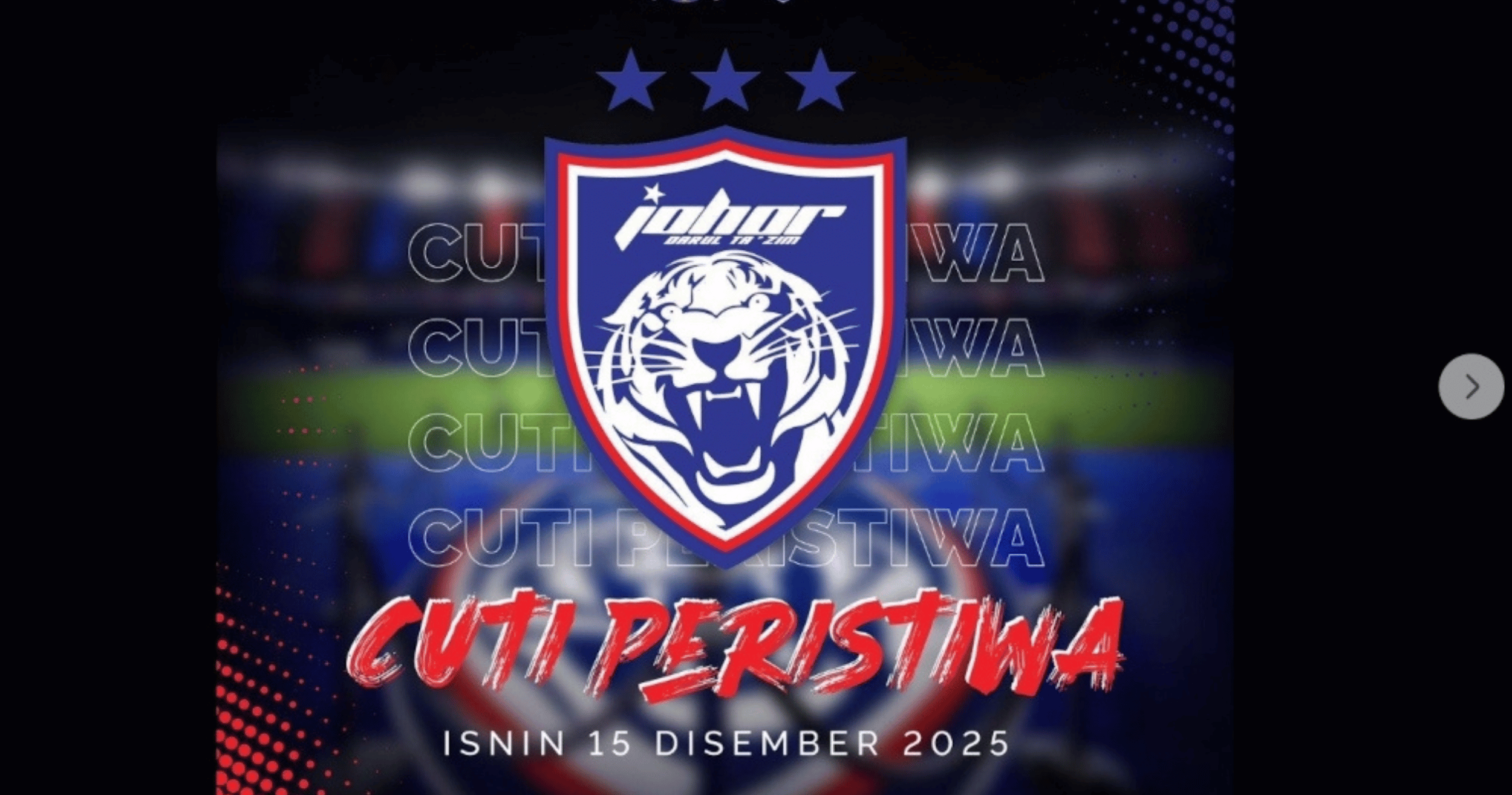 Johor announces special public holiday following JDT’s FA Cup 2025 triumph, SPM exams to continue as planned