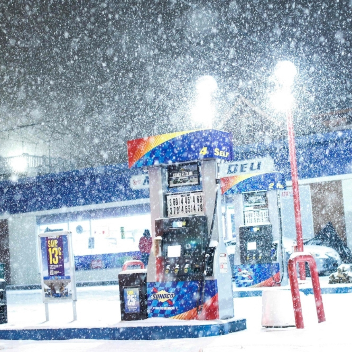 Holiday travel chaos: Thousands stuck as New York is hit by its heaviest snowfall in four years.