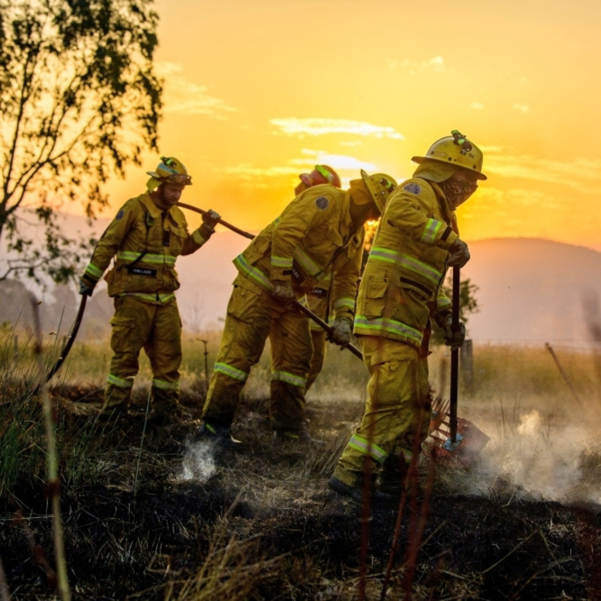 Bushfires ravage southeast Australia, destroying hundreds of buildings as first fatality is confirmed.