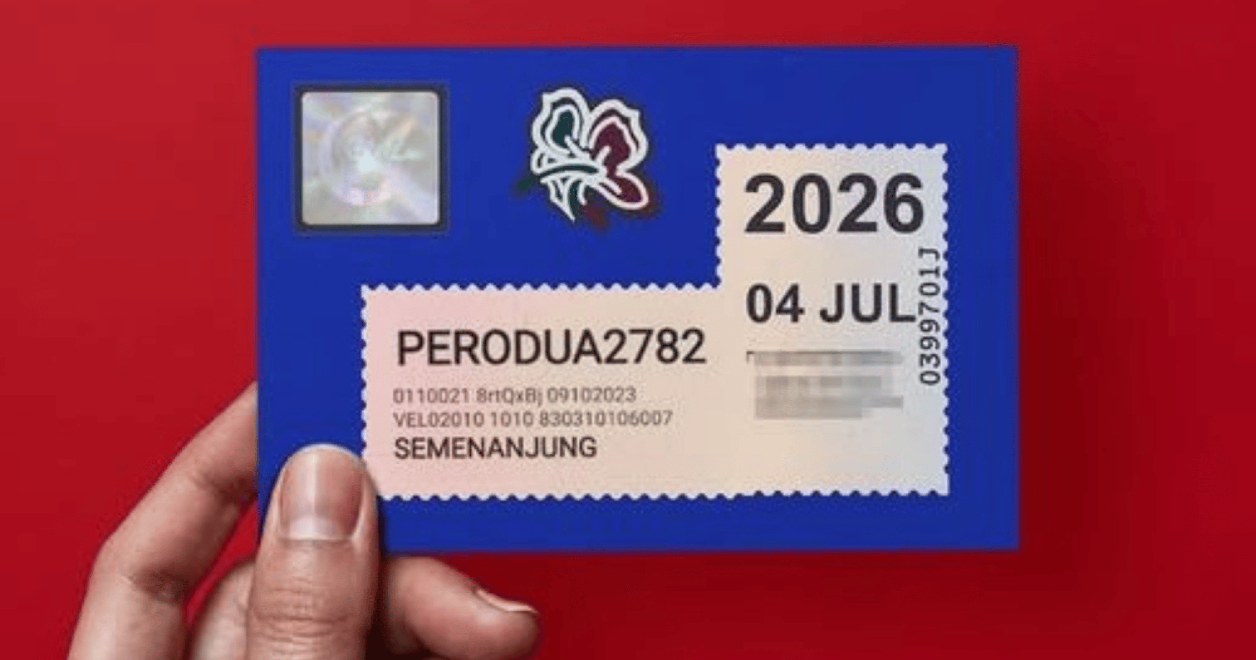 Final opportunity to renew physical road tax at post offices before full digital transition on Feb 1