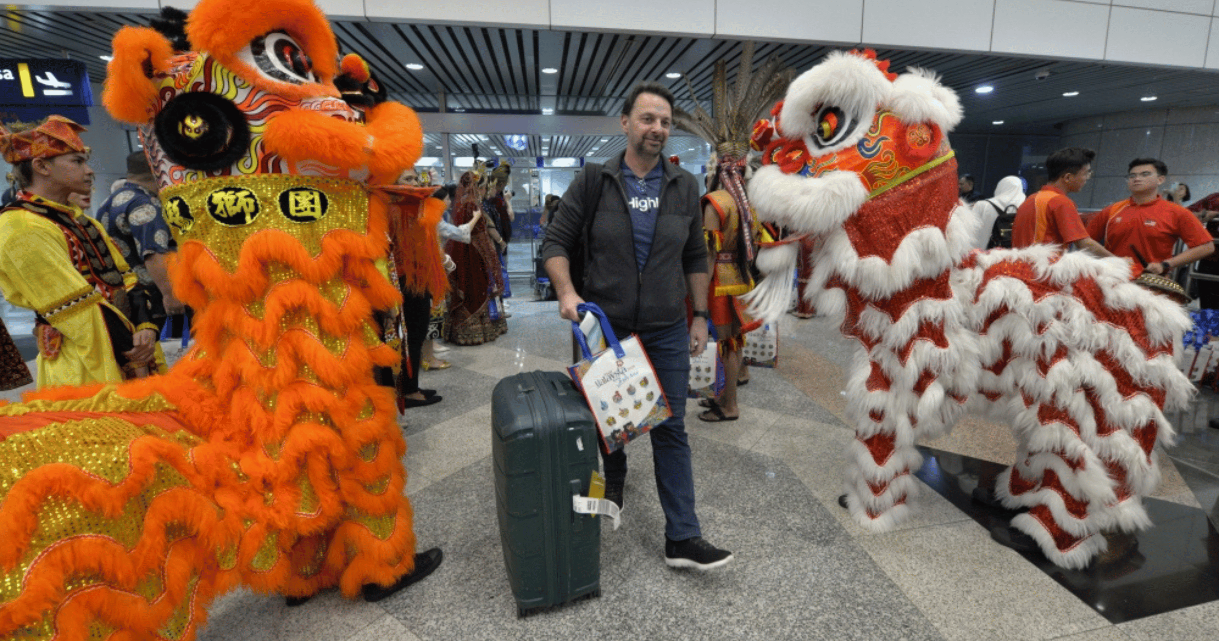 Kuala Lumpur International Airport saw close to 9,000 arrivals within just two and a half hours on the first day of Chinese New Year, according to the tourism minister.