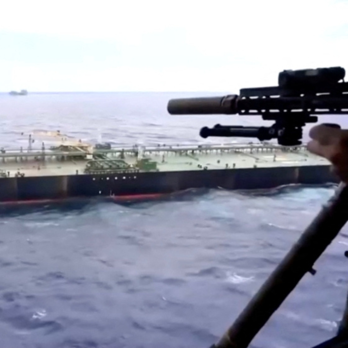 US forces intercept third tanker in the Indian Ocean accused of breaching Trump’s blockade.