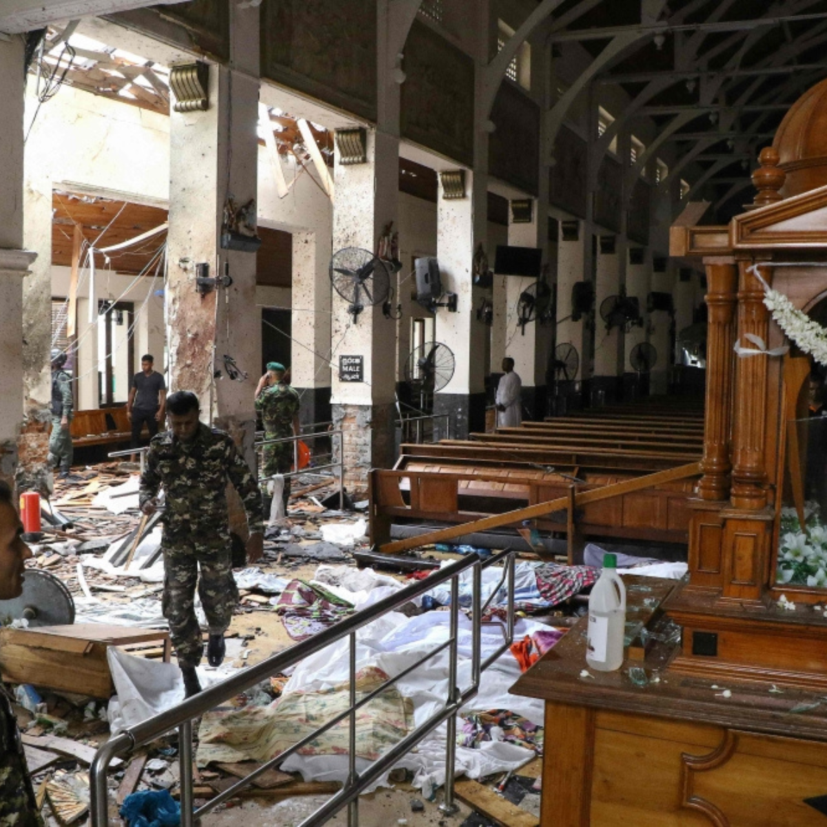Sri Lanka detains former intelligence chief in connection with 2019 Easter Sunday attacks that claimed 279 lives.